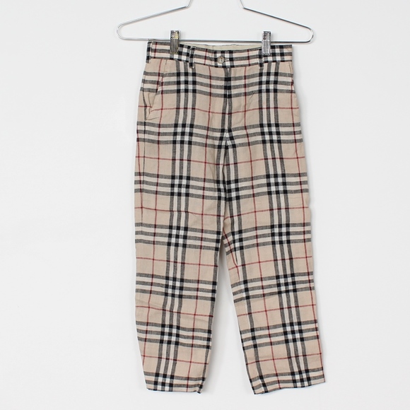 burberry kids pants